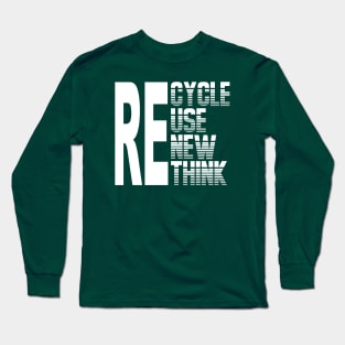 Re: Cycle Use New Think Long Sleeve T-Shirt